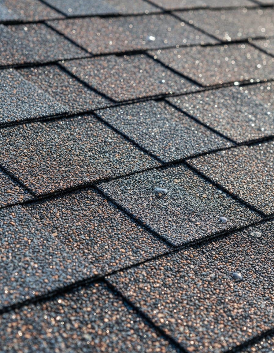 Laminated texture of impact rated architectural shingles